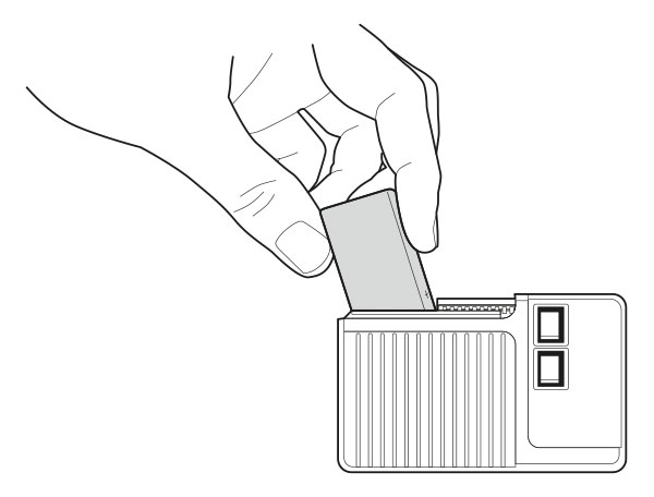 Batterie wechseln im Handsender Aeterna