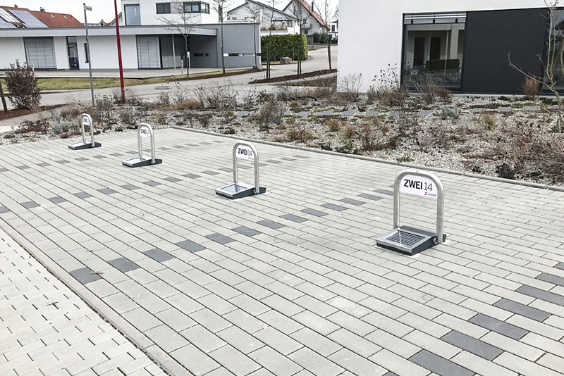 Parkplatzsperren